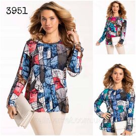 Кофта жіноча, молодіжна розмір L-4XL (мікс-кв) "NICOLAS" недорого від прямого постачальника