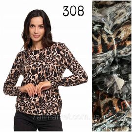 Кофта жіноча, молодіжна розмір L-4XL (мікс-кв) "NICOLAS" недорого від прямого постачальника