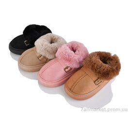 Тапки дитячі домашні Зима JHG9 mix (24) (24 пар р.30-35) "Lion-Lu" недорого оптом від прямого постачальника