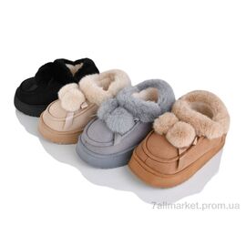 Тапки жіночі для будинку Зима JHG6 mix (12) (12 пар р.36-41) "Lion-Lu" недорого оптом від прямого постачальника