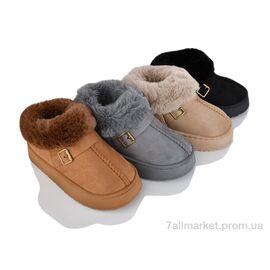 Тапки жіночі для будинку Зима JHG4 mix (24) (24 пар р.36-41) "Lion-Lu" недорого оптом від прямого постачальника
