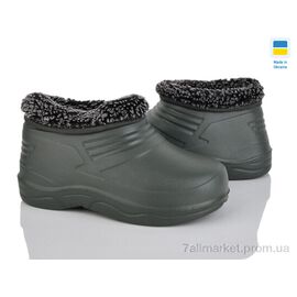 Калоші дитячі Весна/осінь D1 хакі (8 пар р.26-36) "Golden Lion" недорого оптом від прямого постачальника