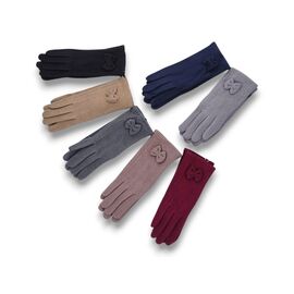 Фотография Перчатки утеплённые женские 286-4 mix р.6.5-8.5 "KH clothes" недорого оптом от прямого поставщика