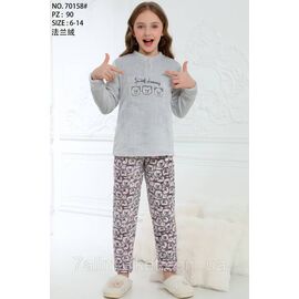 Піжама дитяча на дівчинку розміри 6-14 "FLOWER" недорого від прямого постачальника