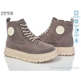 Черевики жіночі стильні Зима H95-C (6 пар р.36-41) "ITTS" недорого оптом від прямого постачальника