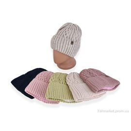 Жіноча шапка Зима KL14 mix (5 шт. р.сіткаOne size) "TUZZI" недорого оптом від прямого постачальника
