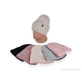Жіноча шапка Зима KL16 mix (5 шт. р.сіткаOne size) "TUZZI" недорого оптом від прямого постачальника