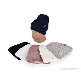 Жіноча шапка Зима KL17 mix (5 шт. р.сіткаOne size) "TUZZI" недорого оптом від прямого постачальника