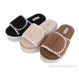 Фотография Тапки женские для дома Весна/осень MD10208 mix (24 пар р.36-41) "YZY" недорого оптом от прямого поставщика