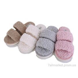 Фотография Тапки женские для дома Весна/осень MD10211 mix (24 пар р.36-41) "YZY" недорого оптом от прямого поставщика