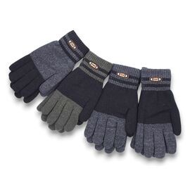 Фотография Перчатки мужские 107-25 mix р.one size "KH clothes" недорого оптом от прямого поставщика