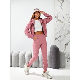 Костюм спортивний жіночий теплий 869 pink р.40-54 "DORA" недорого оптом від прямого постачальника