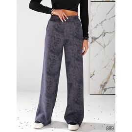 Фотография Штаны спортивные женские 889 grey р.40-54 "DORA" недорого оптом от прямого поставщика