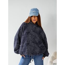 Фотография Худи женское 893 navy р.44-54 "DORA" недорого оптом от прямого поставщика