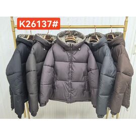 Фотография Куртка женская зимняя K26137 black р.42-48 "FLORA" недорого оптом от прямого поставщика