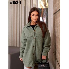 Сорочка жіноча 153-1 khaki р.44-58 "ZLATA" недорого оптом від прямого постачальника