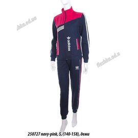 Фотография Костюм детский спортивный на девочку 250727 navy р.140-158 "Antimitas" недорого оптом от прямого поставщика