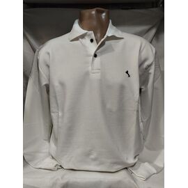 Фотография Свитер мужской 1239 white р.M-3XL "RING" недорого оптом от прямого поставщика