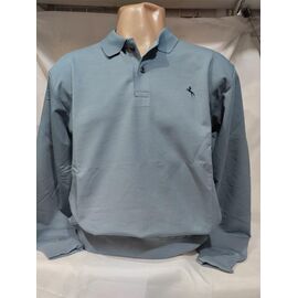 Фотография Свитер мужской 1244 l.blue р.M-3XL "RING" недорого оптом от прямого поставщика