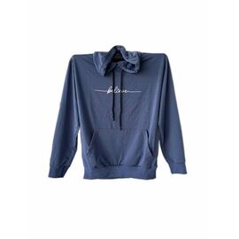 Фотография Худи женское 3106 blue р.48-54 "Алия" недорого оптом от прямого поставщика