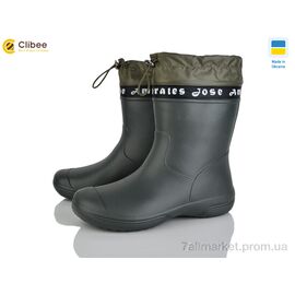 Чоботи з піни жіночі Весна/осінь 119285 (6 пар р.36-41) "Clibee" недорого оптом від прямого постачальника