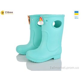 Чоботи з піни дитячі Весна/осінь 117162 (8 пар р.22-28) "Clibee" недорого оптом від прямого постачальника