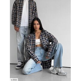 Фотография Женская фланелевая рубашка р.УНИВЕРСАЛЬНЫЙ "ANNVER" купить недорого от прямого поставщика