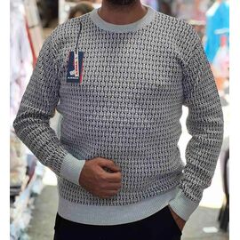 Светр чоловічий 56511 grey р.L-2XL "TURHAN" недорого оптом від прямого постачальника