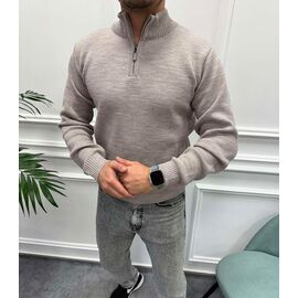 Светр чоловічий 56523 beige р.L-2XL "TURHAN" недорого оптом від прямого постачальника