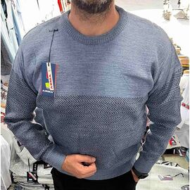 Сорочка чоловіча 56575 l.blue р.L-2XL "TURHAN" недорого оптом від прямого постачальника