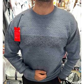 Сорочка чоловіча 56581 l.blue р.L-2XL "TURHAN" недорого оптом від прямого постачальника