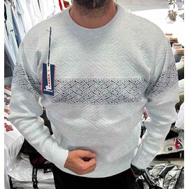 Сорочка чоловіча 56585 white р.L-2XL "TURHAN" недорого оптом від прямого постачальника