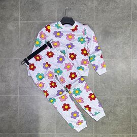 Піжама дитяча тепла на дівчинку FK1381 l.grey р.104-122 "Fili kids" недорого оптом від прямого постачальника