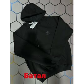 Худи чоловічий 4809 black р.2XL-6XL "Alex Clothes" недорого оптом від прямого постачальника