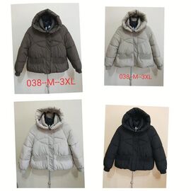 Фотография Куртка женская демисезонная KF038 black р.M-3XL "Annet" недорого оптом от прямого поставщика