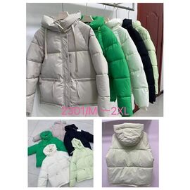 Куртка жіноча демісезонна KF2301 green р.M-2XL "Annet" недорого оптом від прямого постачальника