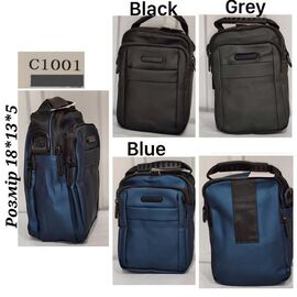 Сумка чоловіча TH1001 bllue р.18*13*5 "Chus" недорого оптом від прямого постачальника