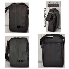 Сумка чоловіча TH1100 black р.20*13*5.5 "Chus" недорого оптом від прямого постачальника