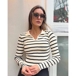 Светр жіночий LR397 beige р.42-46 "Lora" недорого оптом від прямого постачальника