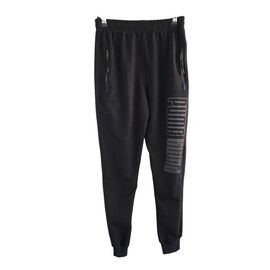 Фотография Штаны детские спортивные на мальчика SV623 black р.38-46 "WHITE" недорого оптом от прямого поставщика