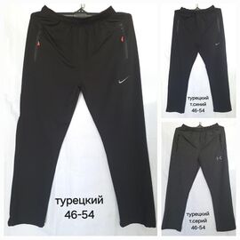 Штани спортивні чоловічі HN662 black р.46-54 "Hoan" недорого оптом від прямого постачальника