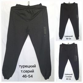 Штани спортивні чоловічі HN673 grey р.46-54 "Hoan" недорого оптом від прямого постачальника