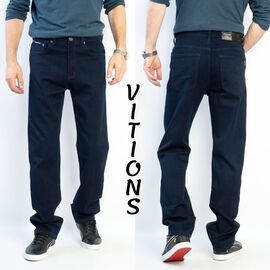 Фотография Джинсы мужские 9006 blue р.34-44 "God Baron" недорого оптом от прямого поставщика