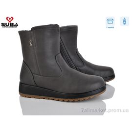 Черевики жіночі стильні Зима MB90-02 (8 пар р.37-42) "SUBA" недорого оптом від прямого постачальника