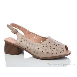 Фотография Босоножки женские летние Лето 923-3 (8 пар р.36-41) "Leguzaza" недорого оптом от прямого поставщика