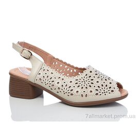 Фотография Босоножки женские летние Лето 925-1 (8 пар р.36-41) "Leguzaza" недорого оптом от прямого поставщика