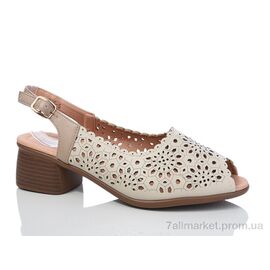 Фотография Босоножки женские летние Лето 925-5 (8 пар р.36-41) "Leguzaza" недорого оптом от прямого поставщика