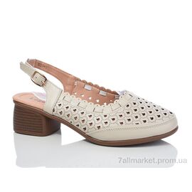 Туфлі жіночі стильні Літо 930-1 (8 пар р.36-41) "Leguzaza" недорого оптом від прямого постачальника