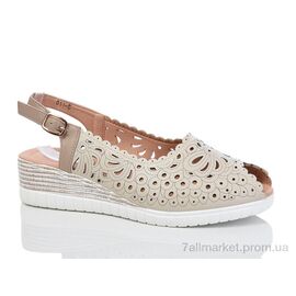 Босоніжки жіночі літні Літо 911-5 (8 пар р.36-42) "Leguzaza" недорого оптом від прямого постачальника