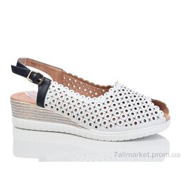 Фотография Босоножки женские летние Лето 908-7 (8 пар р.36-42) "Leguzaza" недорого оптом от прямого поставщика